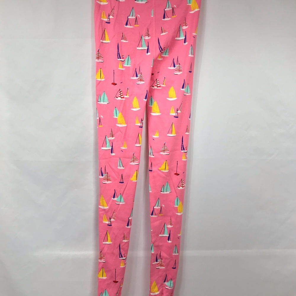 Hanna Andersson Colorful Sailboat Pajama Set Pink - Picture 5 of 8